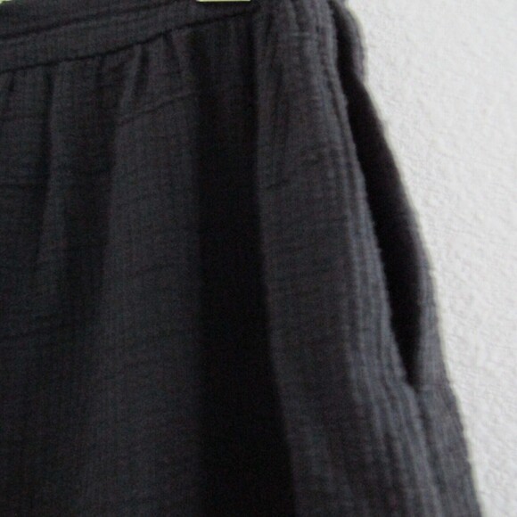 Reiss Skirt 8 Black Ribbed Mini Pleated Goth Dark Coquette Girl Grunge Feminine - Picture 4 of 13